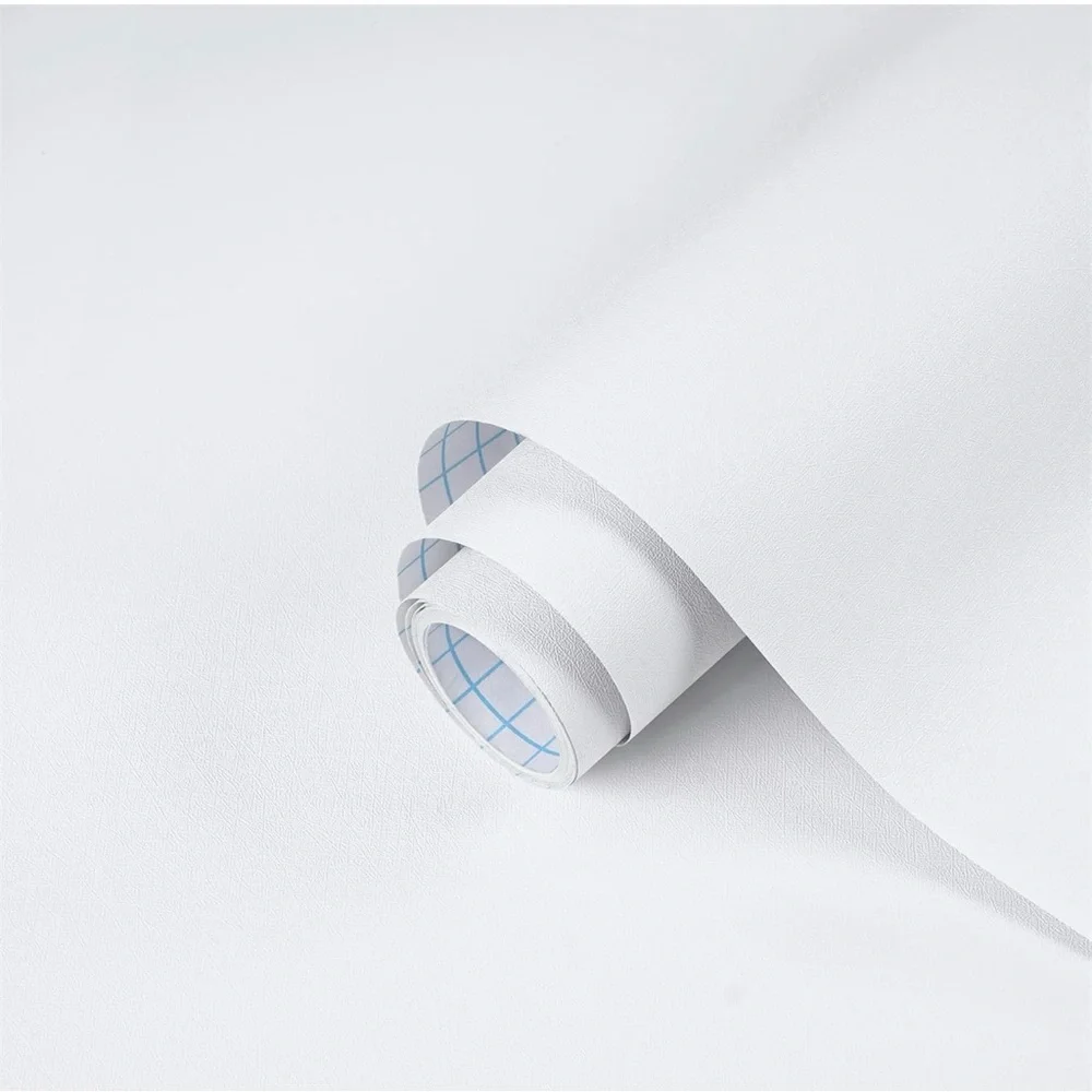 Dimoon 17.7''x393'' Peel and Stick Wallpaper White Contact Paper